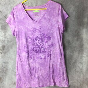 Earth Yoga XXL Tshirt Vneck  Yoga Workout Tee Shirt